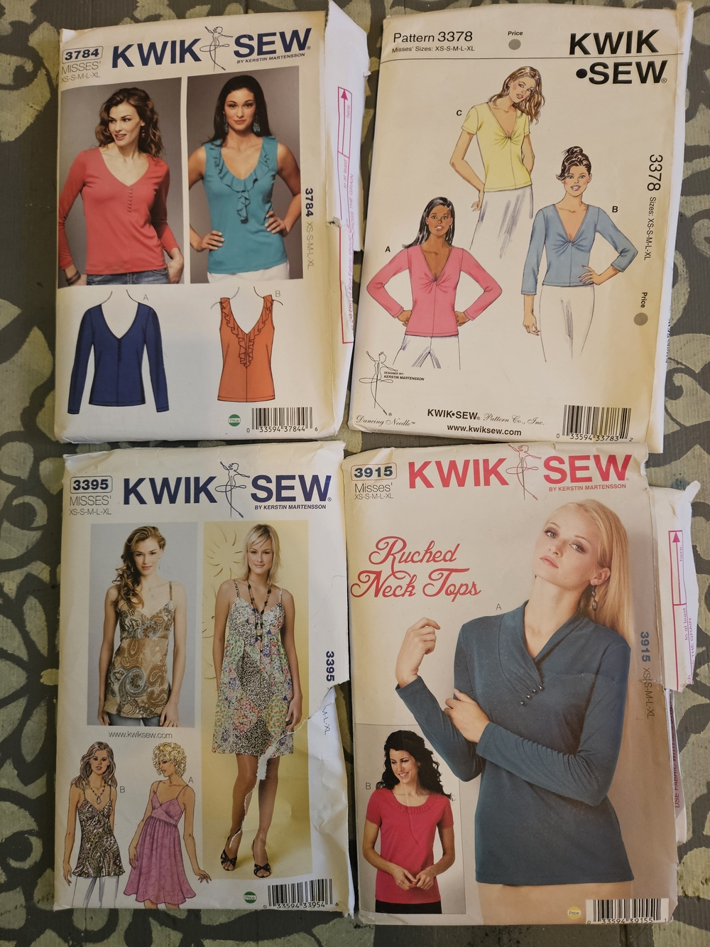 KWIK•SEW Tops Patterns